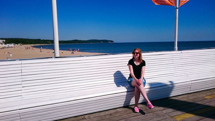 Das ist Anna immer unterwegs