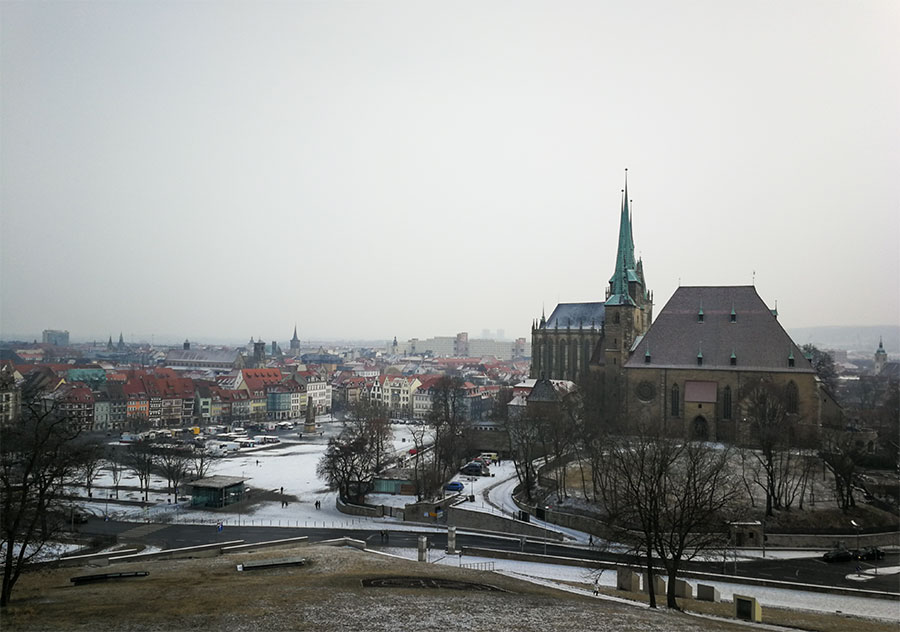 Unterwegs mit dem Huawei P10 in Erfurt und Weimar